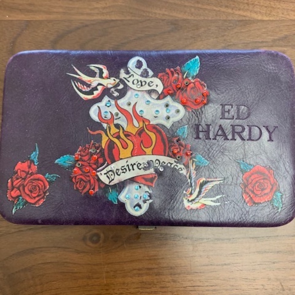 Ed Hardy Clutch Wallet